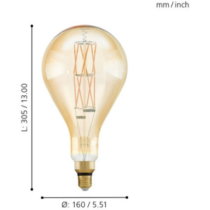 Лампочка светодиодная филаментная Lm_led_e27 11686