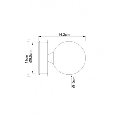Бра Aqua-bolla A5663AP-1AB