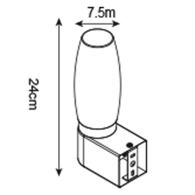 Бра Aqua-bastone A1209AP-1CC