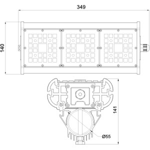 Уличный консольный светильник Фрегат 31 CB-C0600043