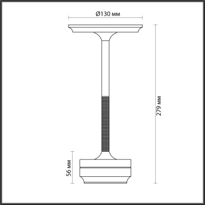 Интерьерная настольная лампа Tet-A-Tet 5034/6TL