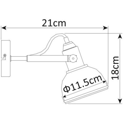 Бра Martin A5213AP-1BR