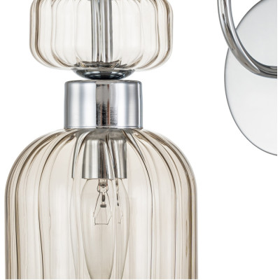 Бра Gloss 1141/1A Chrome/Beige