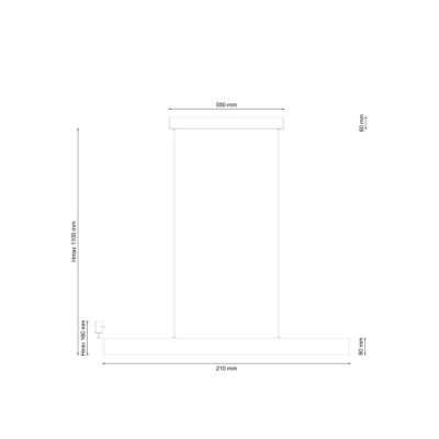 Подвесной светильник Aero AERO 206.30 bianco LED
