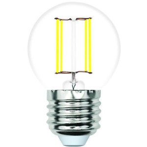 Лампочка светодиодная филаментная LED-G45-SLF LED-G45-7W/3000K/E27/CL/SLF